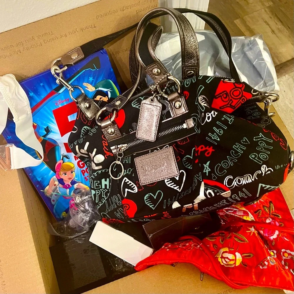 COACH POPPY BAG MYSTERY BOX 4 RESALE Wholesale inventory